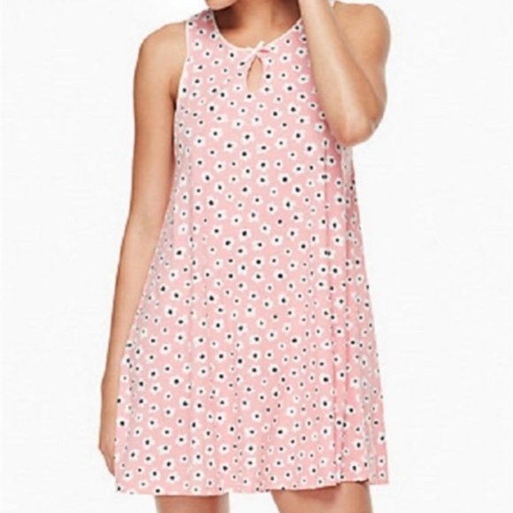 kate spade Dresses & Skirts - Kate Spade New York Pink Floral Keyhole Chemise Pajama Dress S
